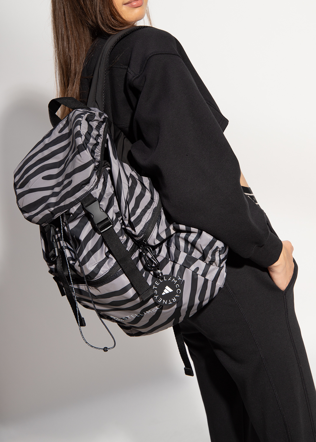 adidas carri res Backpack with logo ADIDAS by Stella McCartney